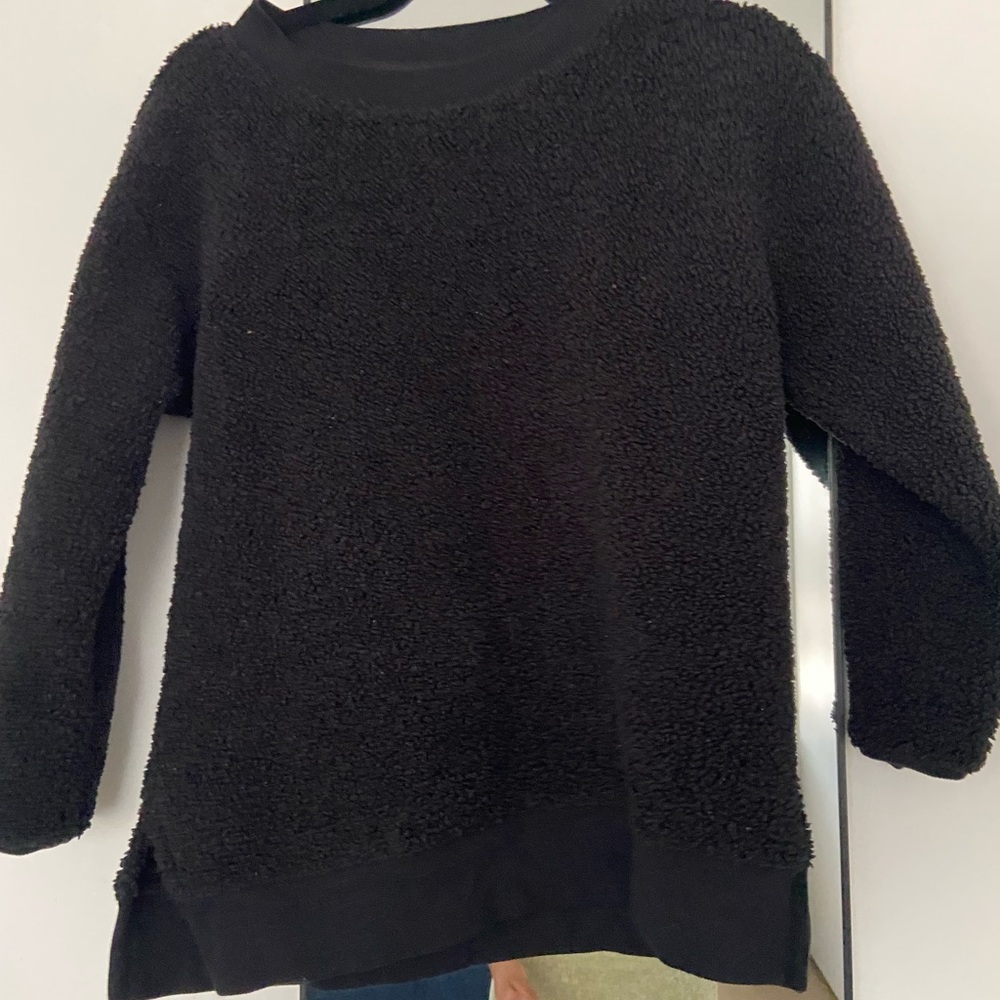 Loft textured sweater, fuzzy